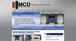 Desktop Screenshot of mcdoorgroup.com